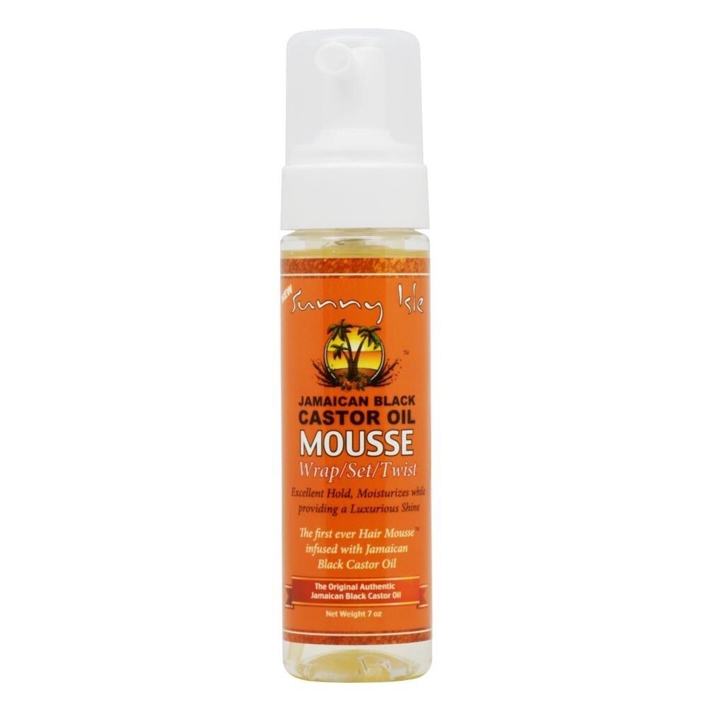 Sunny Isle Jamaican Black Castor Oil  Mousse Wrap/Set/Twist