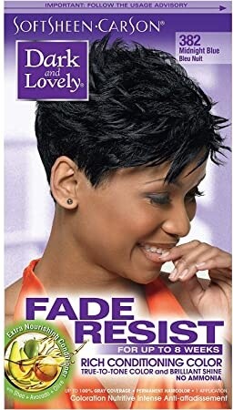 SoftSheen.Carson  Dark &amp; Lovely Fade Resist - 382 Midnight Blue