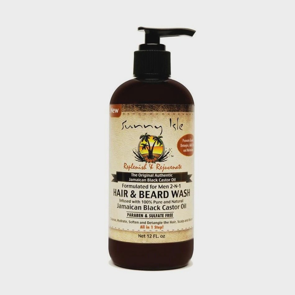 Sunny Isle  Replenish &amp; Rejuvenate Hair &amp; Beard Wash