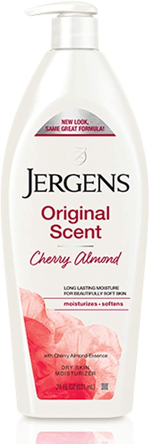 Jergens Original Scent with Cherry Almond Essence Dry Skin Moisturizer
