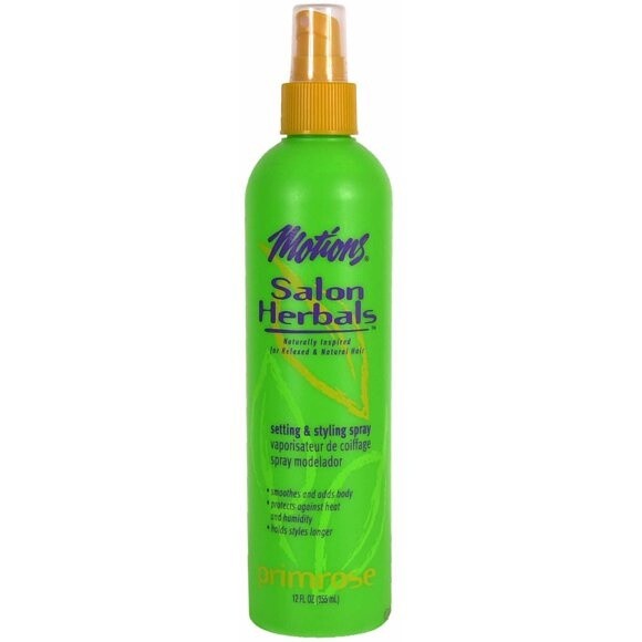 Motions  Salon Herbals Setting &amp; Styling Spray