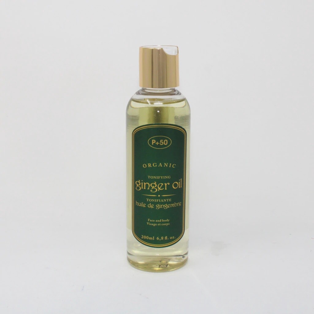 P+50 Organic Tonifying Ginger Oil 200ml