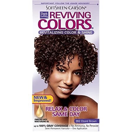 SoftSheen.Carson  Dark &amp; Lovely Reviving Colors Revitalizing Color &amp; Shine - 392 Ebone Brown