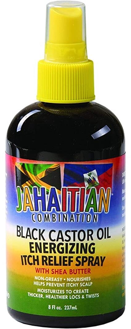 Jahaitian Combination  Black Castor Oil Energizing Itch Relief Spray