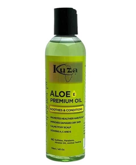 Kuza Aloe Premium Oil Soothes &amp; Conditions/118ml