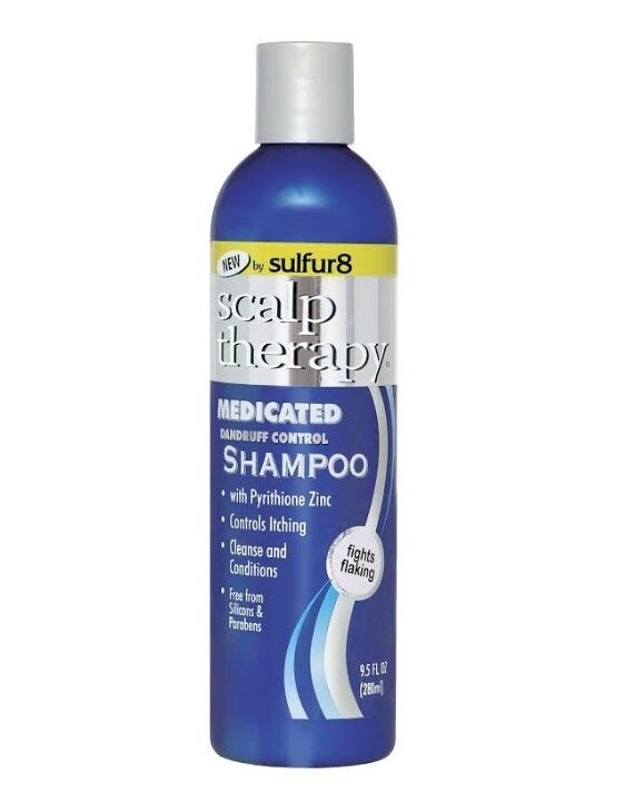 Sulfur 8  Scalp Therapy  Medicated Dandruff Control Shampoo