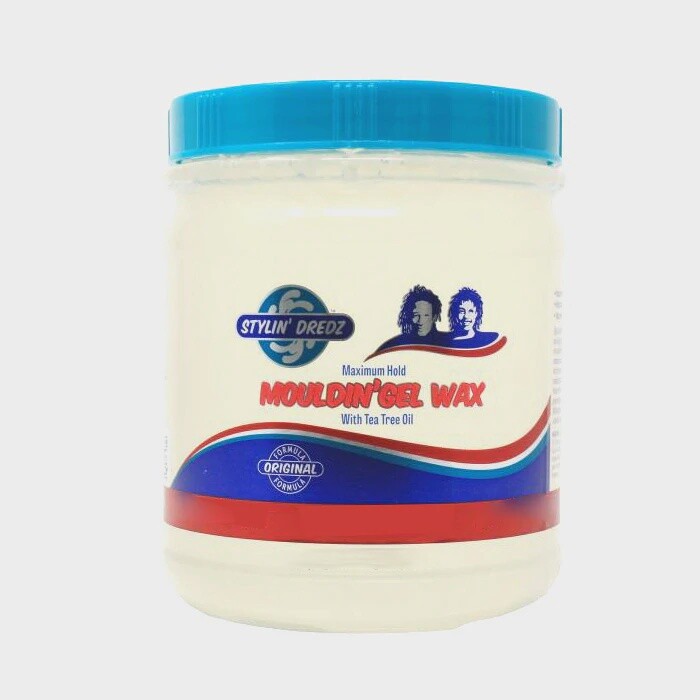 Stylin&#39; Dredz  Maximum Hold Mouldin&#39; Gel Wax with  Tea Tree Oil