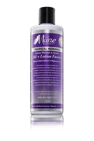 The Mane Choice  Tropical Moringa Intense Moisture &amp; Soothe Oil + Lotion Fusion