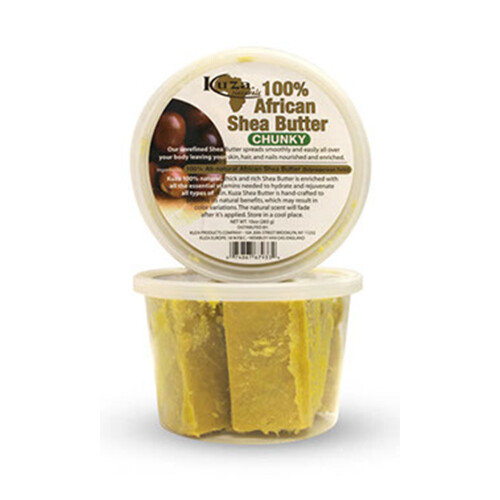 Kuza Naturals 100% African Shea Butter Chunky- Yellow
