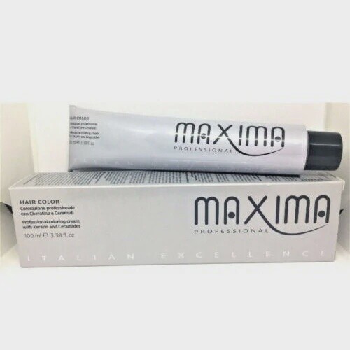Maxima Professional Professional Coloring Cream Intense Irisee Blond No 7.22