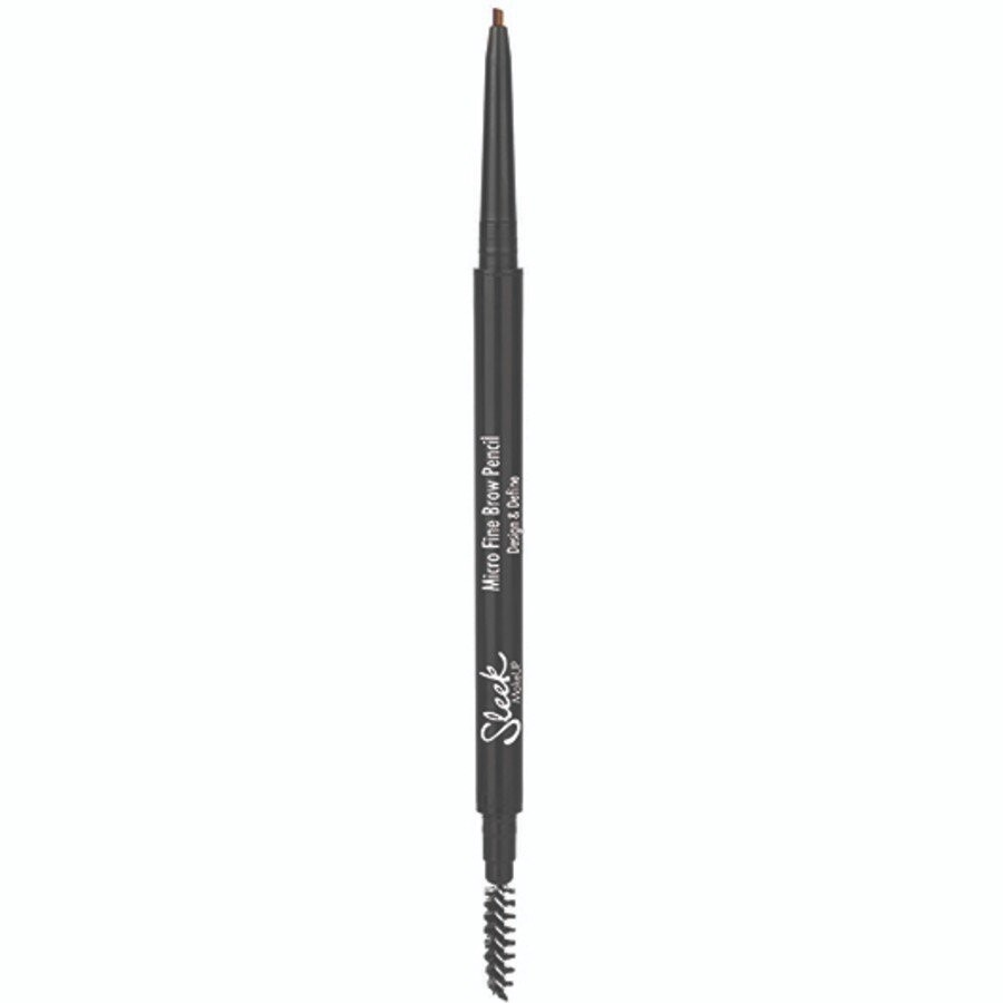 sleek makeup micro fine brow pencil medium brown