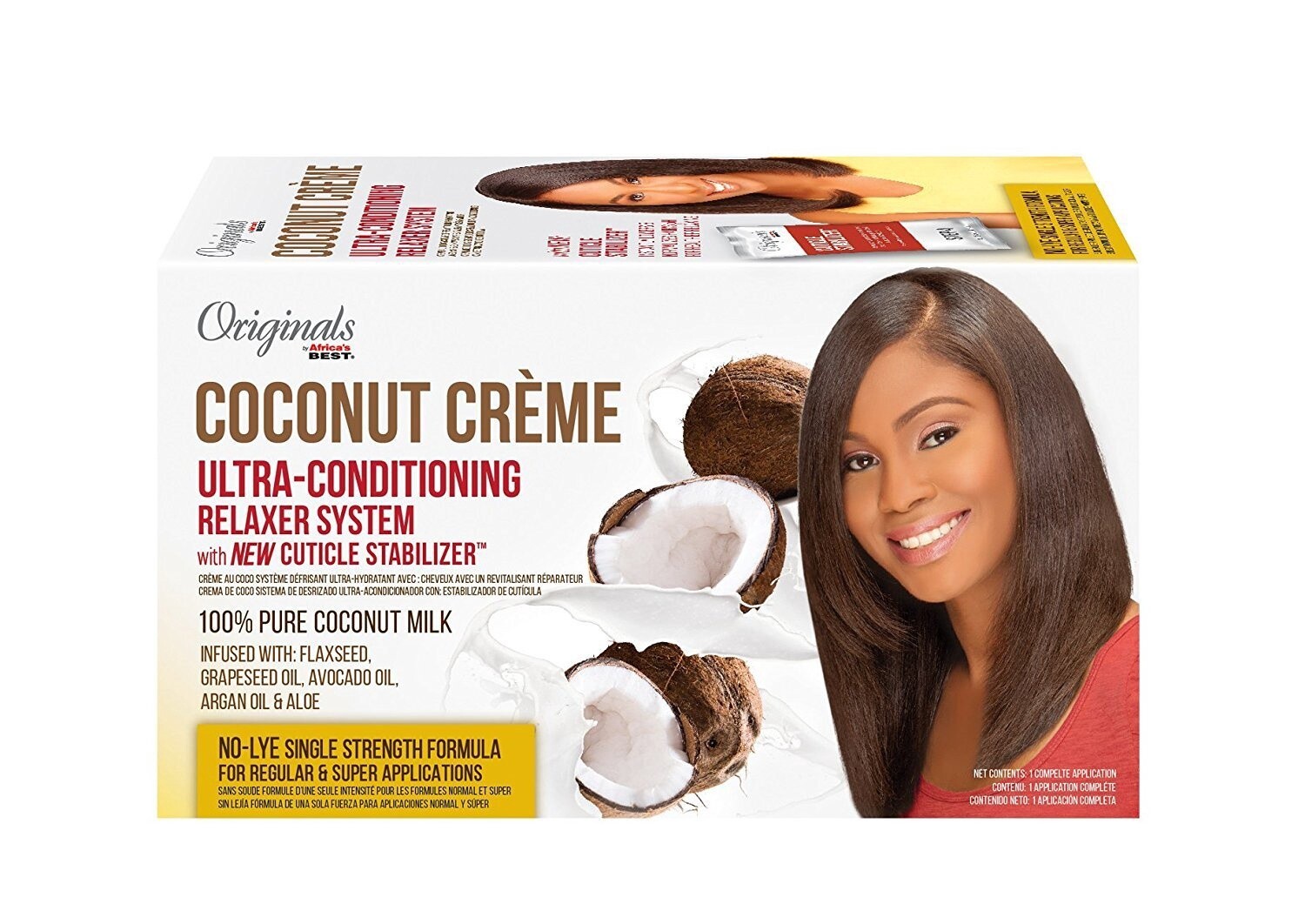 Originals by Africa&#39;s Best  Coconut CrÃ¨me Ultra-Conditioning Relaxer System