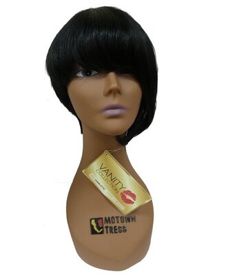 LA TREND HUMAN HAIR MIXED BLEND WIG CHARLOTTE