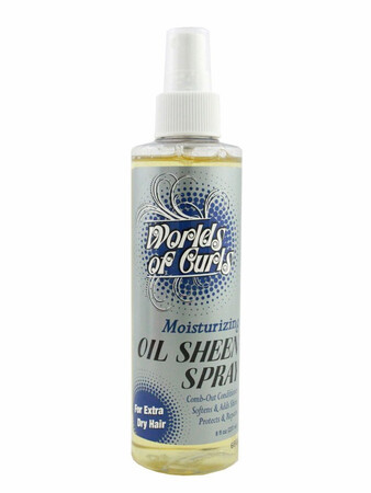 World of Curls   World of Curls Oil Sheen Moisturizer Extra Dry 8 oz