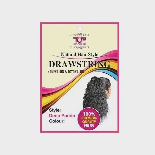 TOP FASHION DRAWSTRING DEEP-PONDO
