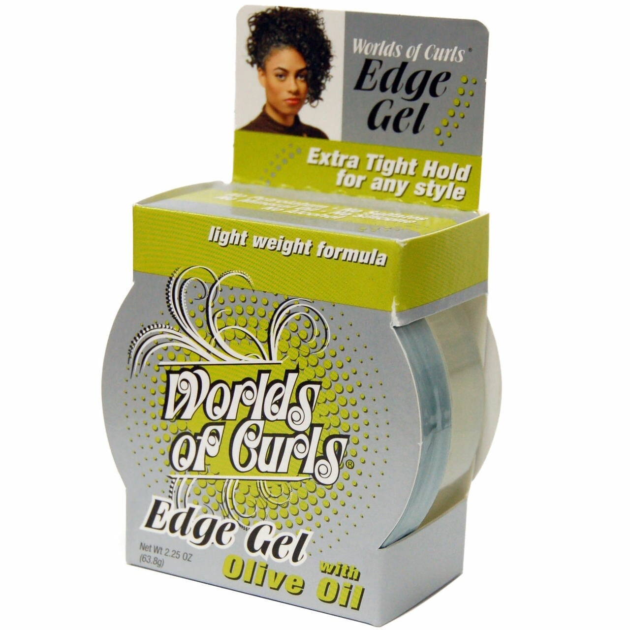 World of Curls   Edge Gel With Olive Oil