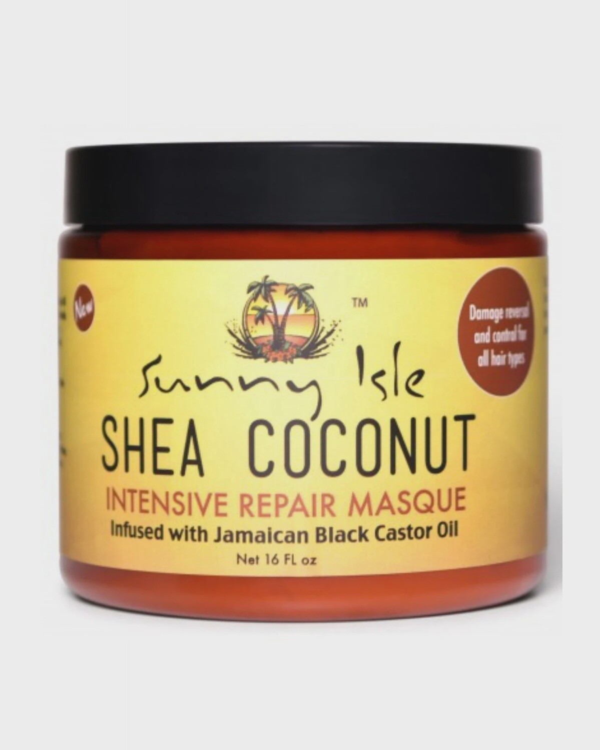 Sunny Isle Jamaican Black Castor Oil  Intensive Repair Masque Shea Coconut