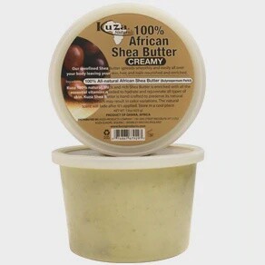 Kuza Naturals 100% African Shea Butter Creamy - White