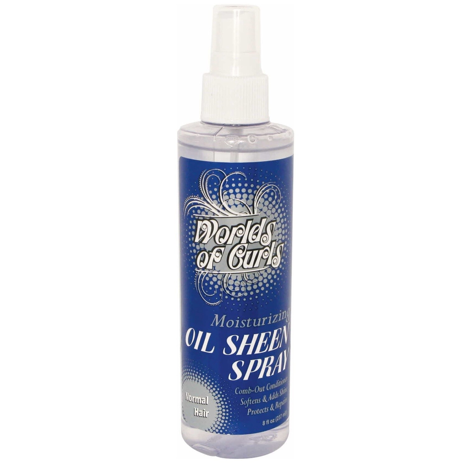 World of Curls   World of Curls Comb Out and Oil Sheen Moisturizer Regular 8 oz