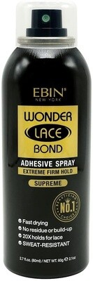 EBIN WONDER LACE BOND ADHESIVE SPRAY SUPREME 80ML EBIN WONDER LACE BOND ADHESIVE SPRAY SUPREME 80ML