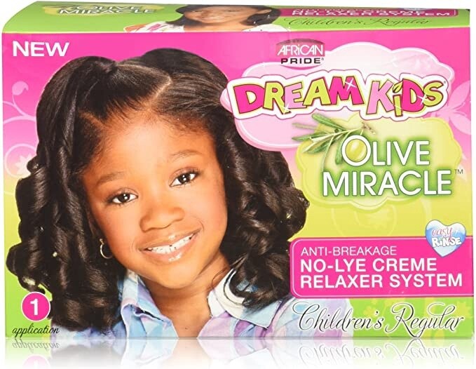 Anti-Breakage No-lye Crème Relaxer Sysytem - Children Regular