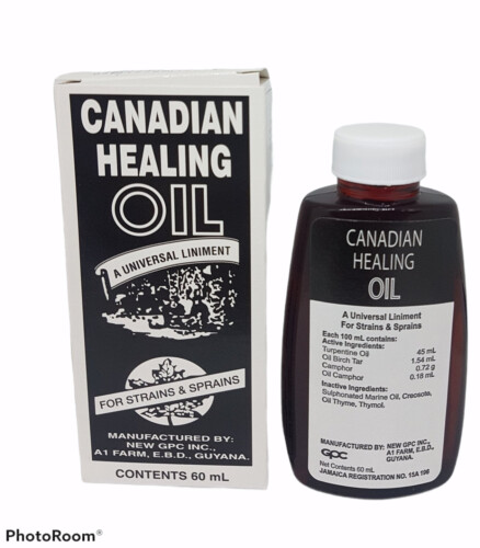 Canadian healing oil a universal liniment