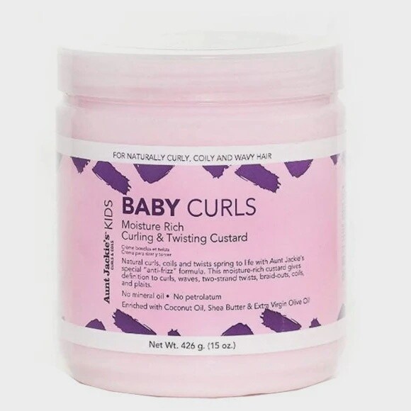 Baby curls Moisture Rich Curling & Twisting Custard