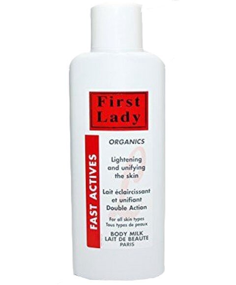 First Lady Organics Fast Actives Body Milk