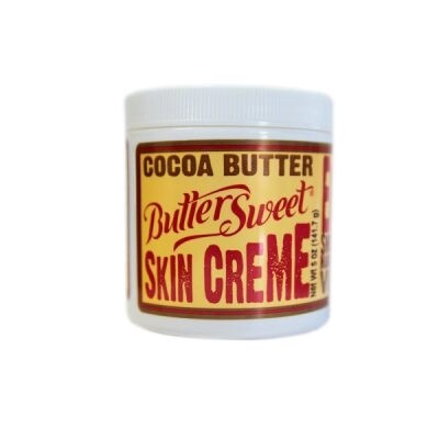 Butter Sweet Cocoa butter, skin cream, vitamin e, 5oz