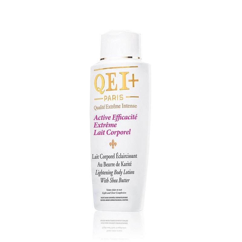 QEI+PARIS ACTIVE EFFICACITE EXTREME MOISTURISING TONNING BODY LOTION WITH SHEA BUTTER
