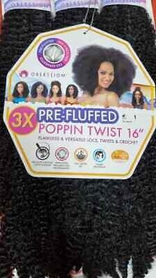 OBSESSION 3X PRE FLUFFED POPPIN TWIST 20&quot;
