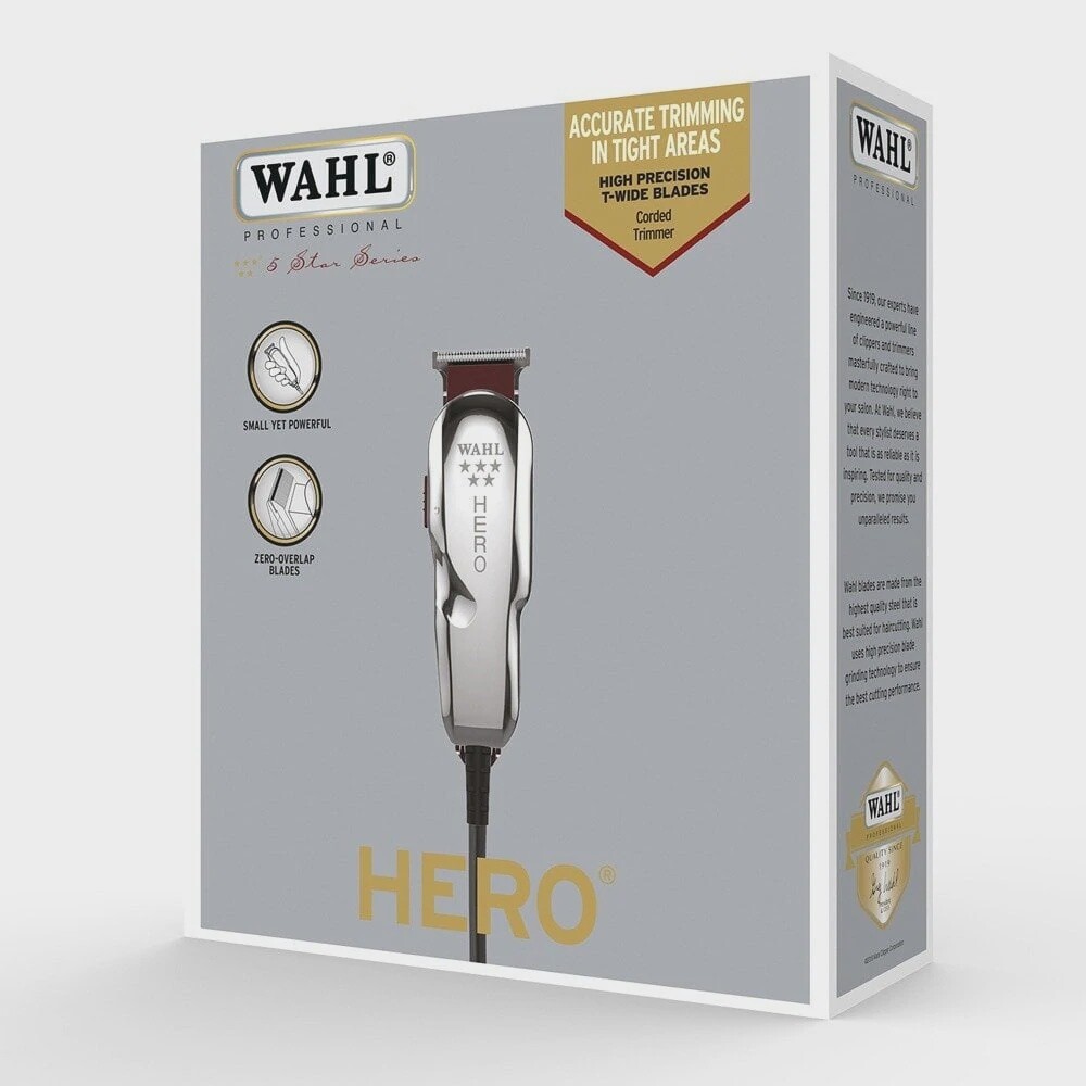 WAHL  5 Star Series Hero. Accurate Trimming In tight Areas. Corded Trimmer