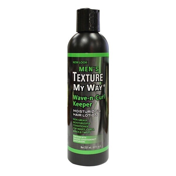 Texture My Way  Men&#39;s Wave-n-Curl Keeper Moisturizing Hair Lotion