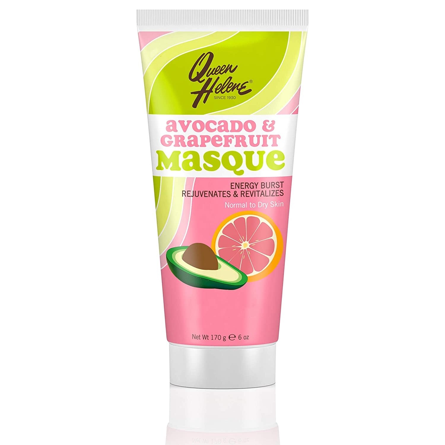 Queen Helene Avocado &amp; Grapefruit Masque Energy Burst Rejuvenates &amp; Revitalizes
