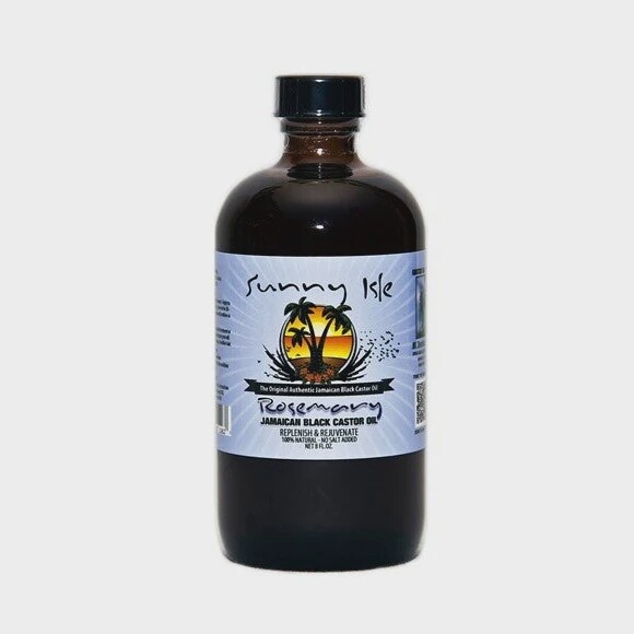 Sunny Isle Replenish & Rejuvenate RoseMary Jamaican Black Castor Oil40z