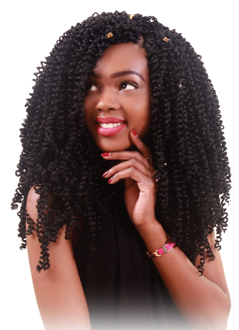 Kali Curlz – Crochet, Screw curl, 4 bundles,