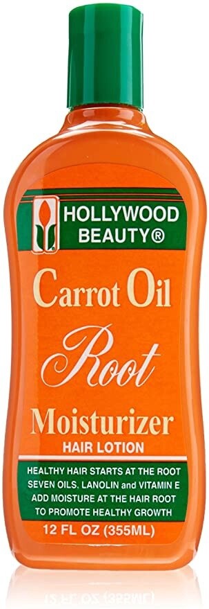 Hollywood Beauty  Carrot Oil Root Moisturizer Hair Lotion