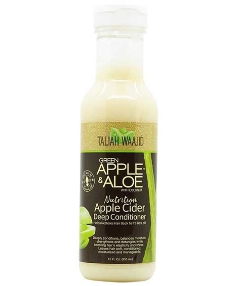 Taliah Waajid  Green Apple &amp; Aloe Nutrition Apple Cider Deep Conditioner