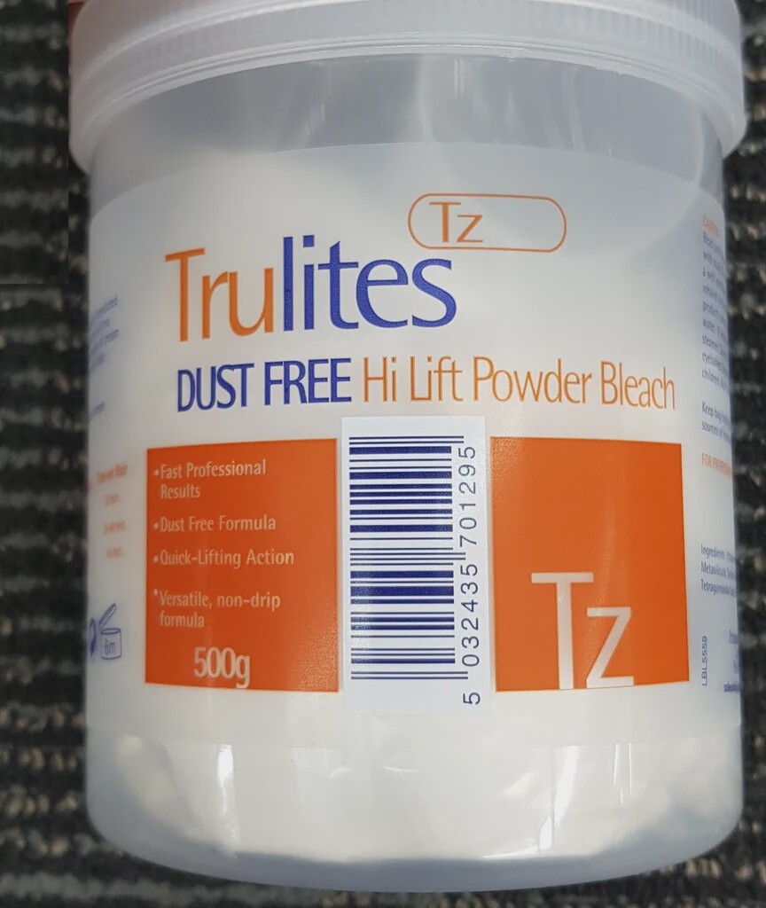 TRULITES DUST FREE HI LIFT POWDER BLEACH 500G