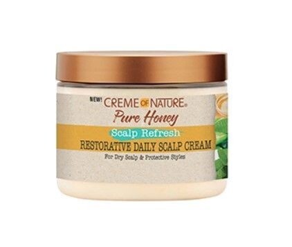 CREME OF NATURE PURE HONEY RESTORATIVE DAILY SCALP CREAM