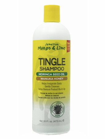 JAMAICAN MANGO &amp; LIME MORINGA SEED OIL TINGLE SHAMPOO