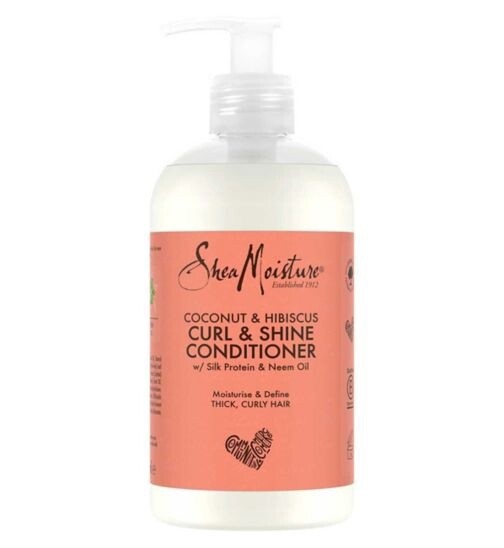 SHEA MOISTURE COCONUT &amp; HIBISCUS FOAM BODY WASH