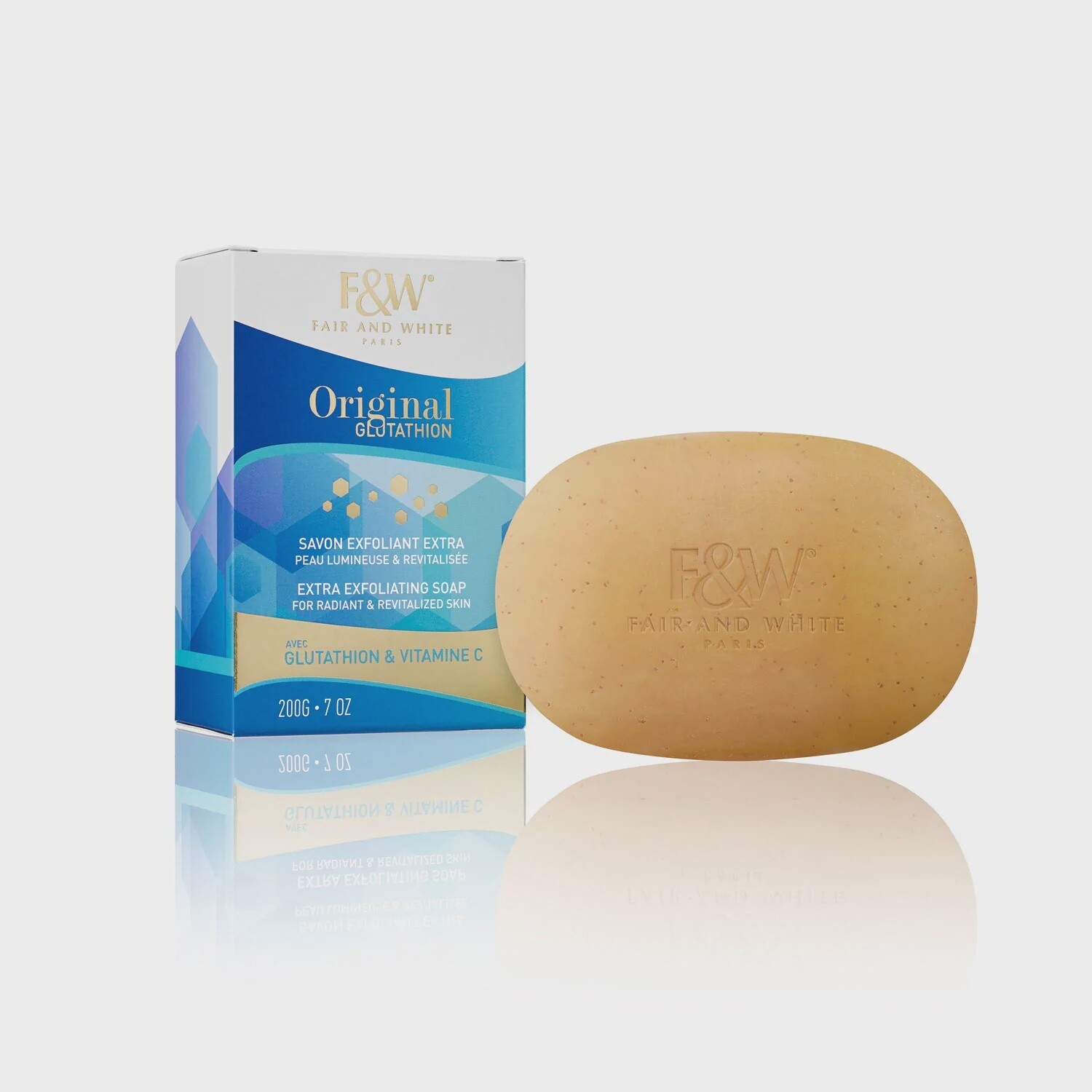 FAIR AND WHITE PARIS ORIGINAL GLUTATHION EXTRA EXFOLIATING SOAP