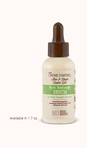 Creme Of Nature Aloe &amp; Black Castor Oil Root Recharge Serum