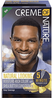 Creme of Nature  Men's 5 Minute Hair Color - Jet Black