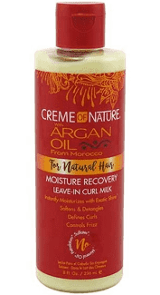 Creme Of Nature With Argan Oil From Morocco  Moisture Recovery Leave-in Curl Milk