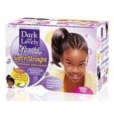 Dark &amp; lovely beautiful beginnings scalp care relaxer fine