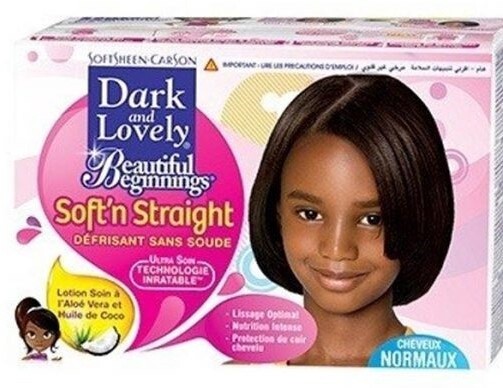 DARK and  LOVELY BEAUTIFUL BEGINNINGS RELAXER  NORMAL
