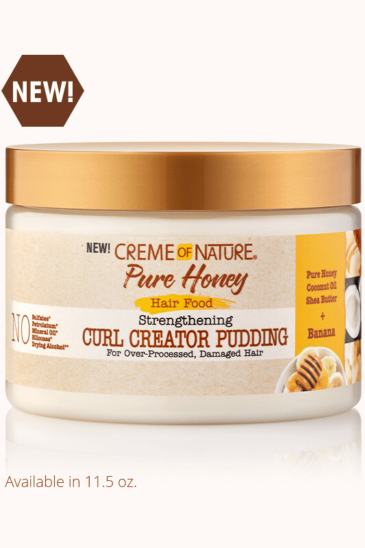 CREME OF NATURE PURE HONEY HAIR FOOD CURL CREATOR PUDDING