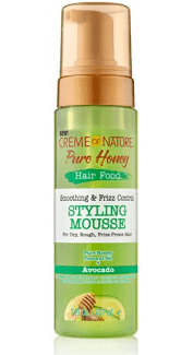 CREME OF NATURE PURE HONEY HAIR FOOD STYLING  MOUSSE